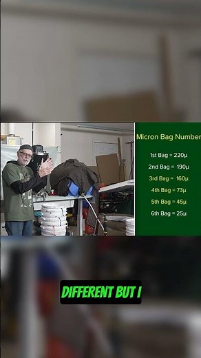 How to set up Micron Bags for Bubble Hash