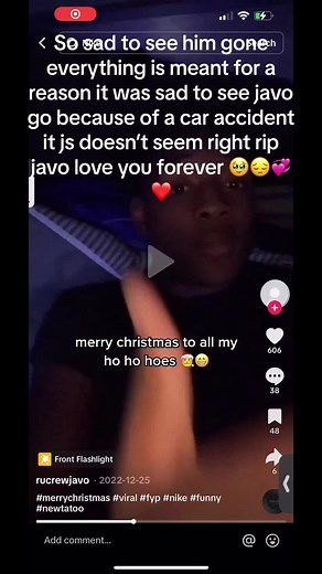 Javo is a young boy who died at 17 😔 during a car accident he was apart of rucrew that was a group they alway stuck together and to see him go hurts 😔😔