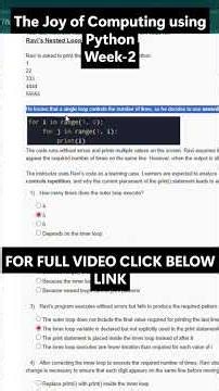NPTEL The Joy of Computing using Python Week 2 Assignment Answers | noc26-cs84