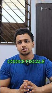 How to get a Codice fiscale in Italy? (must watch) #codicefiscale#italytips #studyinitaly