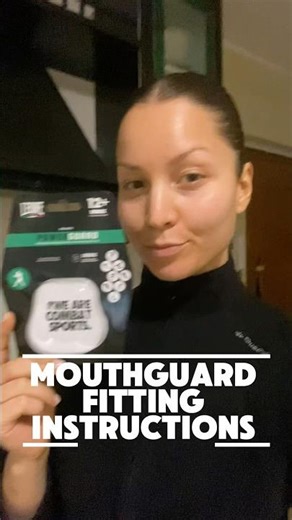 How to fit your mouthguard #leone #boxing #kickbkxing #mma