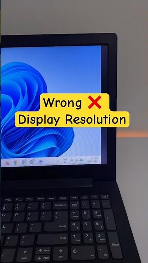 Windows 11 Display Resolution & Scaling Fix