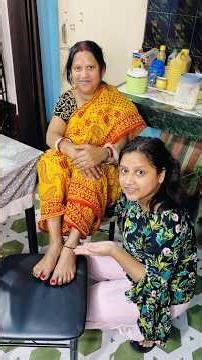 First Time Mummy Ka Pedicure Kar Diya😊🥹 #shorts #vlog #minivlog #pedicure