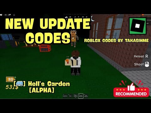 NEW UPDATE CODES Hell's Garden ALPHA ROBLOX #roblox