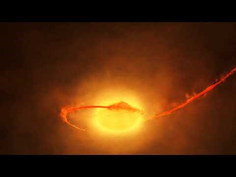 Giant Impact of Protoplanets (non-stereo, VR)