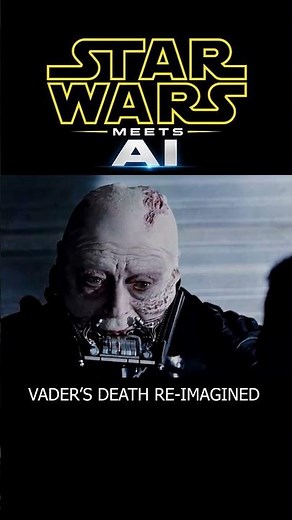 AI Reimagines Darth Vader's Last Moments! #starwars #aicomedy #funny