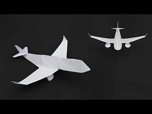 How to Make a Realistic Origami Paper Airplane – Step-by-Step Tutorial
