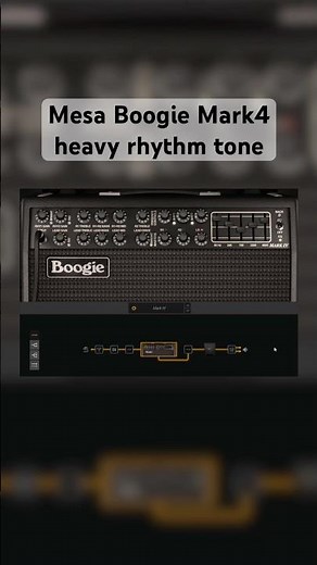 Heavy rhythm tone🔥 Mesa Boogie Mark4 Amplitube 5