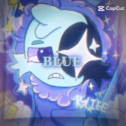 I'm blue 💙 #animation #dandysworld #astro #cute #capcut #blue #edit