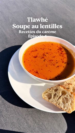 Recette de Soupe au Lentilles pour le Carême