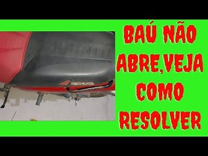 Baú Da Biz Travou E Não Abre,Veja Como Fiz Para Destravar