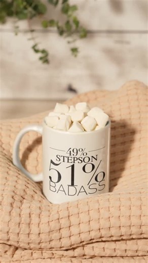 Personalized Stepson Mug - Funny Stepfamily Gift From Stepmom or Stepdad - Hilarious Blended Family Coffee Cup for Unbiological, Bonus Son - Etsy