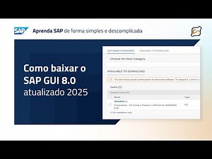 COMO BAIXAR O SAP GUI VERSÃO 8.00 - ATUALIZADO 2025