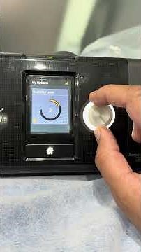 How to change humidification settings on ResMed S10 CPAP machine