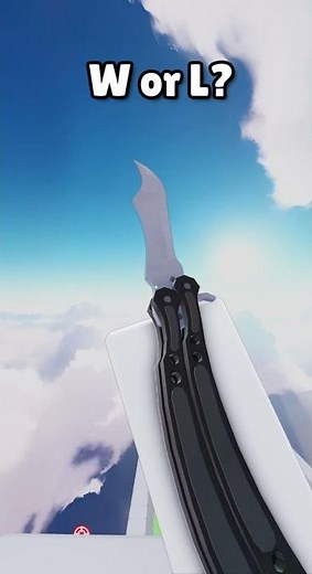 New BALISONG SKIN Showcase in Roblox Rivals in Roblox Rivals #roblox #rivals #shorts