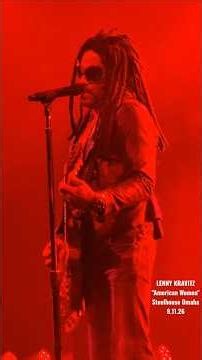 LENNY KRAVITZ "America Women" live STEELHOUSE OMAHA 9.11.26 #lennykravitz