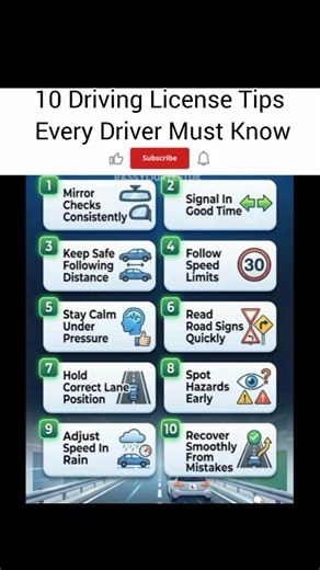 10 Driving License Tips Every Driver Must Know