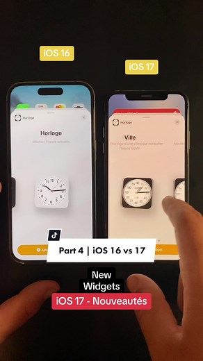 iOS 16 vs iOS 17: New Widgets and Design Comparison