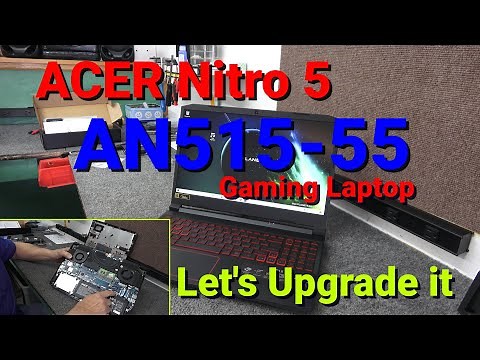 ACER NITRO 5 AN515 SAMSUNG NVMe SSD & Memory Upgrade
