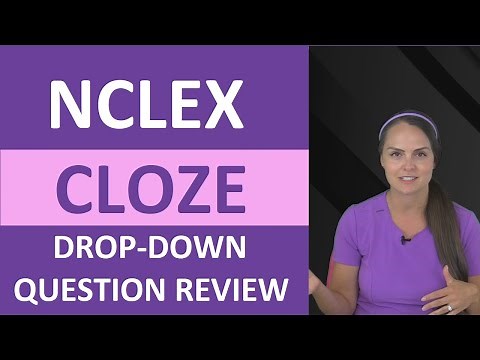NCLEX Review Cloze Drop-Down Question and Answer Pharmacology: Phenytoin Seizures