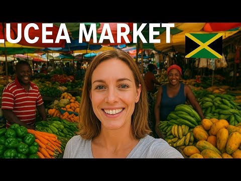 “Best Local Market Tour in Lucea, Jamaica 🇯🇲 | Authentic Jamaican Food & Culture