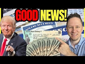 GOOD NEWS for Social Security & $5,000 Trump Dividend Checks | Trump Stimulus Checks 2025