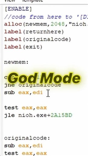 Create a God Mode Hack