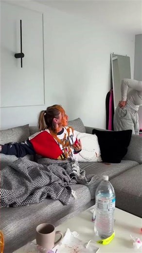 POOPED IN HER FACE PRANK!!👀👀 #viral