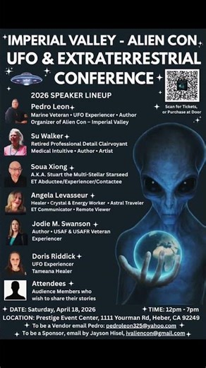 Imperial Valley, Alien Con 👽 2026