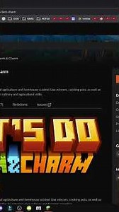 CÓMO CONSEGUIR el MOD Let's Do Farm and Charm para MINECRAFT