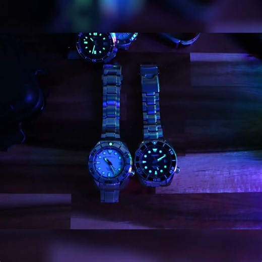 Amazing Watch Lume: See the Difference! #shorts