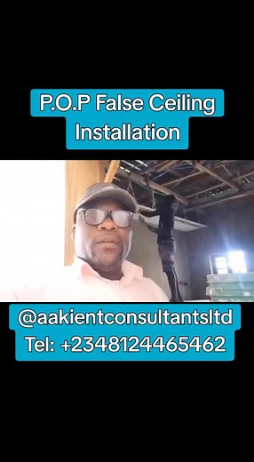 P.O.P FALSE CEILING INSTALLATION Installation of a P.O.P ceiling helps to create a more stunning aesthetic appearance of the ceiling headroom due to the various designs available to choose from. P.O.P ceiling is more durable with little or no maintenance required if properly installed. For all your P.O.P design and installation projects, Kindly reach out to us via: Aakient Consultants Ltd Mobile: 08038104281 Whatsapp: 09012192844 #popceiling #pop #fyp #foryoupage #ibadantiktok🔥 #ceilingdesign