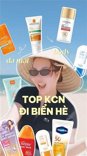 KEM CHỐNG NẮNG ĐI BIỂN hè 2026 | Kháng nước, Chống nắng, Lâu trôi cho da MẶT và BODY #trinhmeow