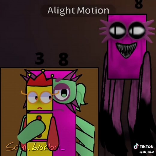 Exploring the Numberblocks Horror AU: Scary Starfish Edition