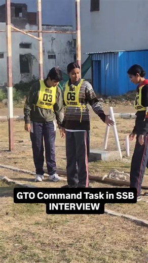 SSB World on Instagram: "GTO Command Task in SSB INTERVIEW #ssb #ssbinterview #nda #ssbworldfda #forcedefenceacademy"