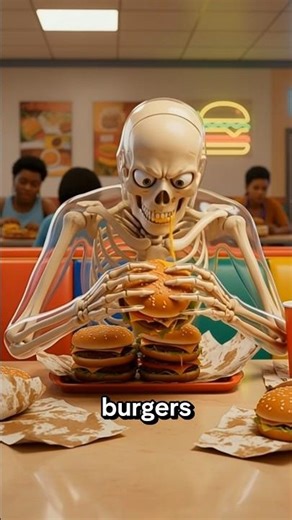 What if you eat too many burgers 🍔 🩻
