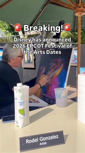 🎨 The EPCOT International Festival of the Arts will return January 16–February 23, 2026! Here’s a quick look at the can’t-miss highlights: 🎭 Disney on Broadway Concert Series • Live performances at America Gardens Theatre by Broadway stars • Dining packages will be available for guaranteed seating 🍴 Food Studios • Over 20 Food Studios across EPCOT • Artistic, Instagram-worthy dishes blending flavor and design 🖼️ Figment’s Brush with the Masters Scavenger Hunt • Search for Figment hidden in f