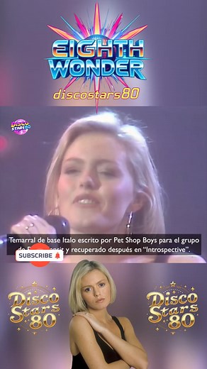 🪩Eighth Wonder - I'm Not Scared🪩 #80s #music #legend #80smusic #pop | Discostars 80