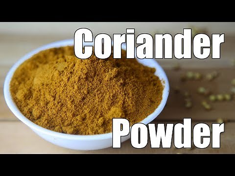 Homemade Coriander Powder - Dhaniya Powder - Malli Podi | Simple Indian Recipes #24