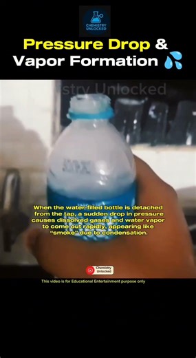 Smoke from Water?! 💨😳 #shorts #shortvideo