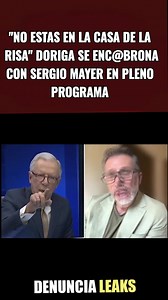 "NO ESTAS EN LA CASA DE LA RISA" DORIGA SE ENC@BRONA CON SERGIO MAYER EN ñ PLENO PROGRAMA 🤣🤣🤣 | La Realidad México