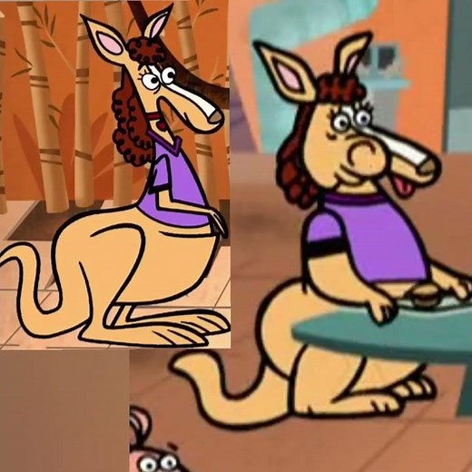 my gym partner's a monkey chew on this, but is only nika kangaroo