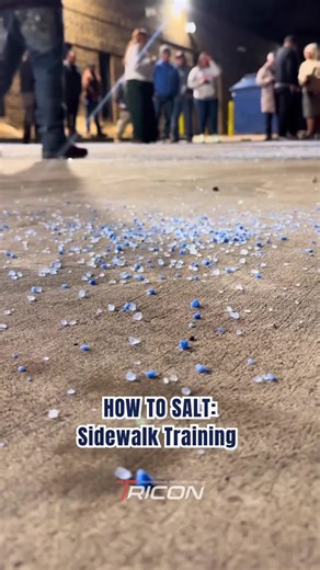 HOW TO SALT PART 2 ❄️ Following our refresher course, Team Tricon held a hands-on demonstration with our sidewalk crews to focus on proper snow salt distribution. Our leadership team and supervisors provided guidance on: 👉 Proper salt quantities per property 👉 Smart, responsible application With #TriconGreen values at the forefront, we make conscious efforts to use salt sparingly to protect the environment while keeping our clients and communities safe during icy conditions. This demonstration