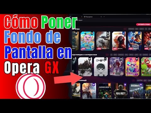 🖼️ Cómo PONER FONDO de PANTALLA en Opera GX (Personalizado 2026) Paso a Paso Fácil 🚀