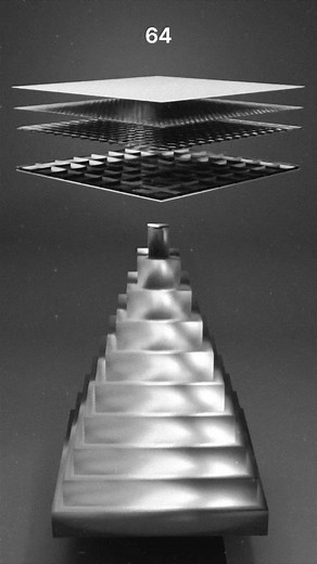 10K views · 45 reactions | 1,000,000 Pyramid Simulation #blender #simulation #animation #3d | Blender Tips | Facebook