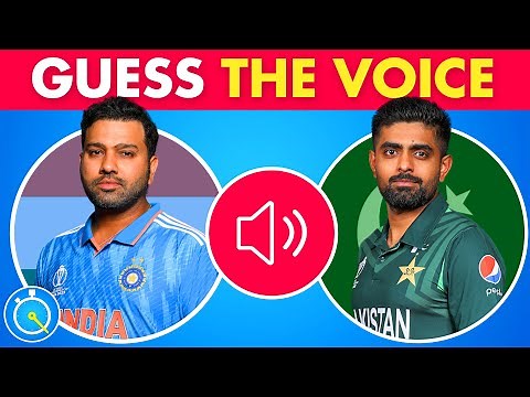 Guess The World Cup Captain By Voice | Cricket World Cup 2023 Quiz | CWC 2023