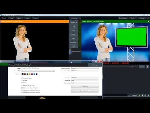 VMix 16 Live Chroma Key Video Tutorial