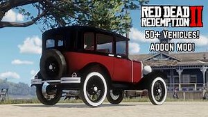RDR2 - Vehicles Addon Mod Installation Tutorial - more than 50 Vehicles - Modern and Vintage