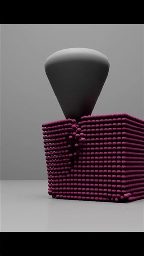 Satisfying Molecular Collision / Blender #simulation