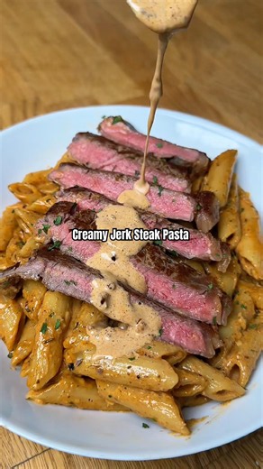 How to make Creamy Jerk Steak Pasta 😍